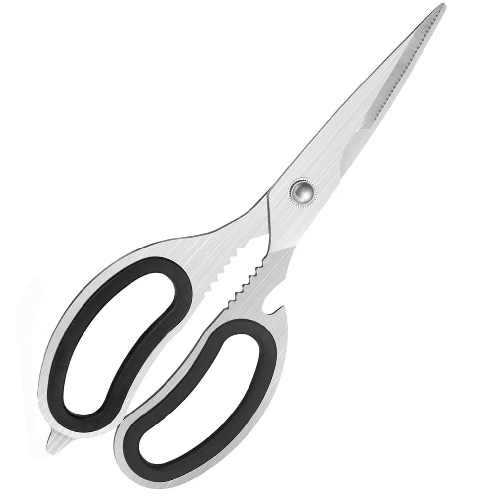 

Kitchen Scissors Heavy Duty Stainless Steel Multi Shears With Ultra Sharp Blade and Comfortable Grip for Poultry,Meat,Chicken