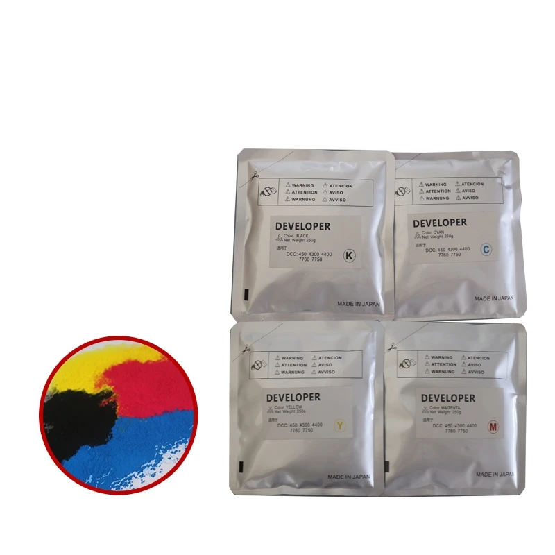 

C450 KMCY Developer for Xerox DC C3340 C4300 C4400 C7345 4pc developer