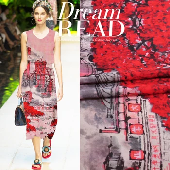 

CNUM SCD084 100% Natural Silk Crepe De Chine/The Industrial Revolution/Silk Fabric Width 1.51yd Thickness 12mm