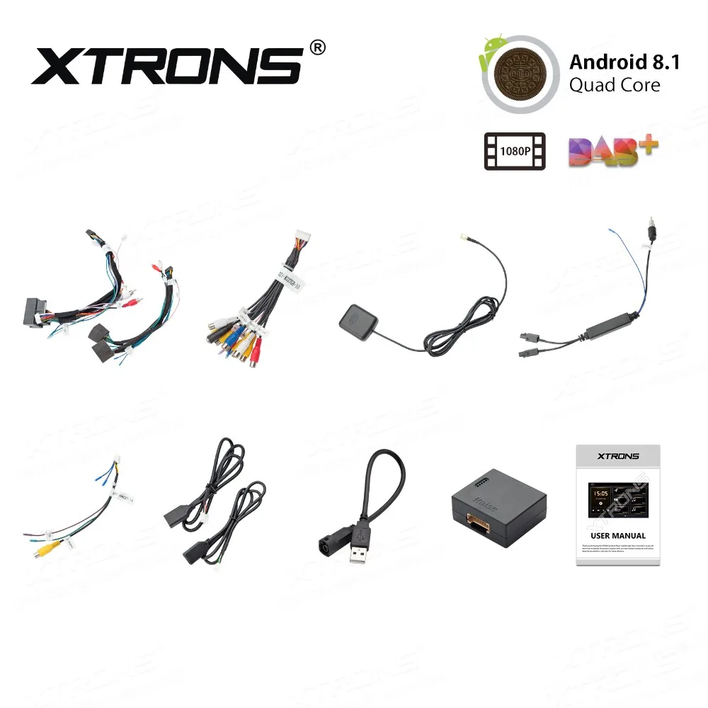 Cheap XTRONS 8" Android 8.1 Car Radio Player GPS RCA OBD No DVD for VW Volkswagen Golf Plus Passat CC Touran Tiguan Sharan for Skoda 5