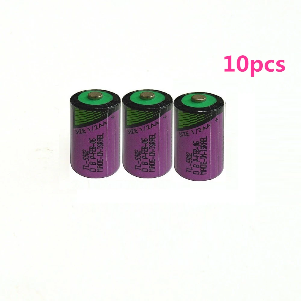 10 шт./лот Новая высококачественная фотосессия 1 / 2AA ER14250 SL350 3 6 V 1/2 AA PLC литиевая
