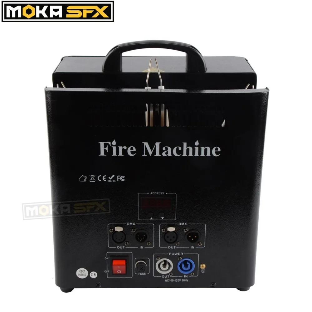 1 шт. тройной способ пожарного пламени машина DJ эффект оборудования DMX управление для наружных дискотек шоу ночной клуб сцены вечерние украшения