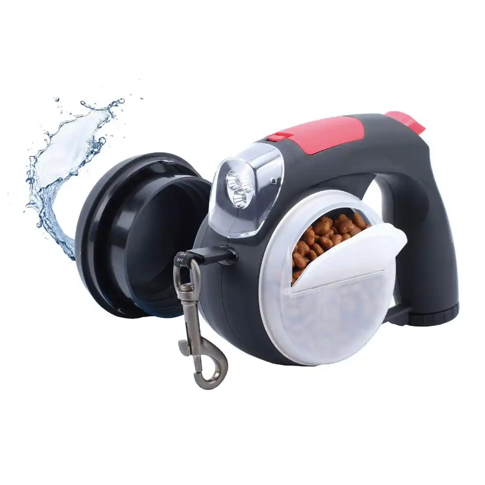 light up retractable dog leash