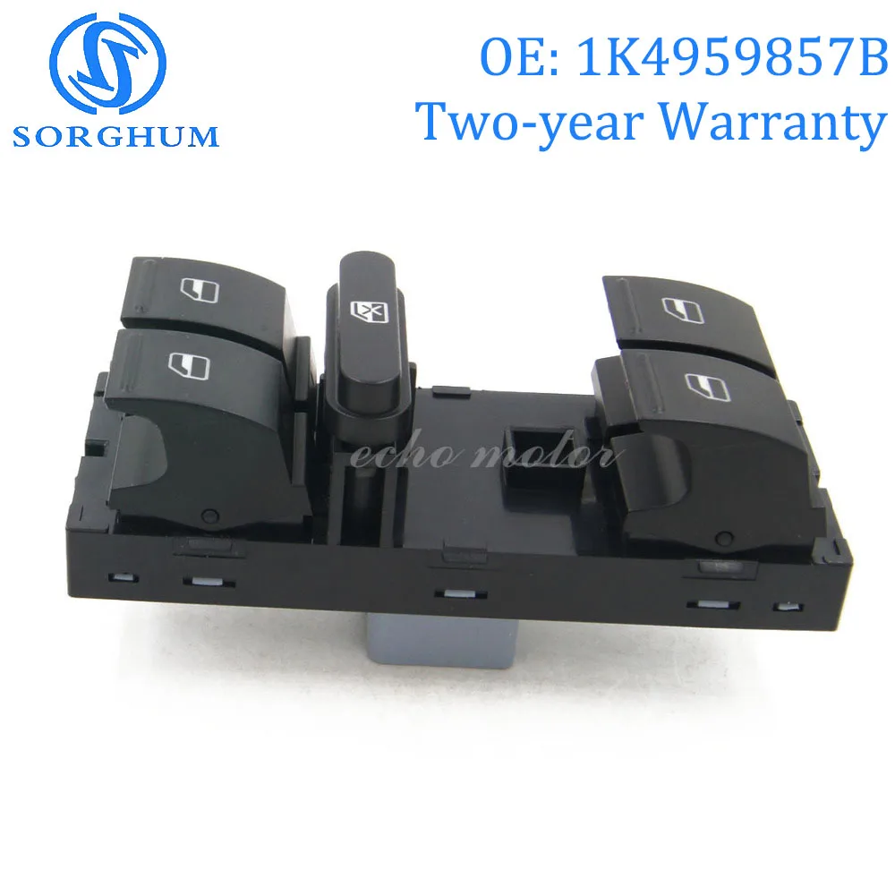 Кнопка переключателя окна New1K4959857B электрическая для SEAT VW Tiguan Jetta Golf MK5 MK6 GTI Rabbit Passat