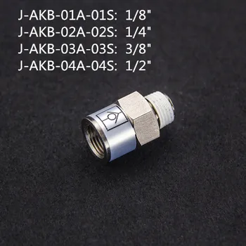 

SMC type connector series J-AKB-01S 1/8" check valve type B (external thread)