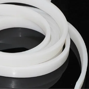 

Solid Silicone Flat Strip Heat-resistance Seal Bar 15 x 12mm 69cm Translucent