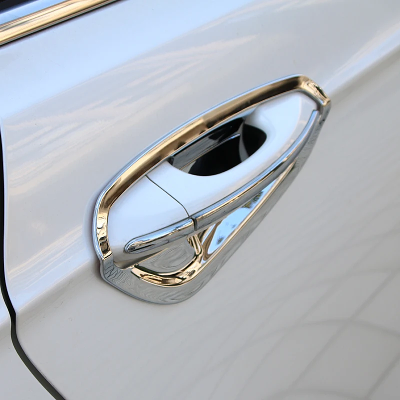 

Door Handle exterior automovil protecter decoration car styling modification accessories 15 16 17 18 FOR Ford Mondeo 2015-2018