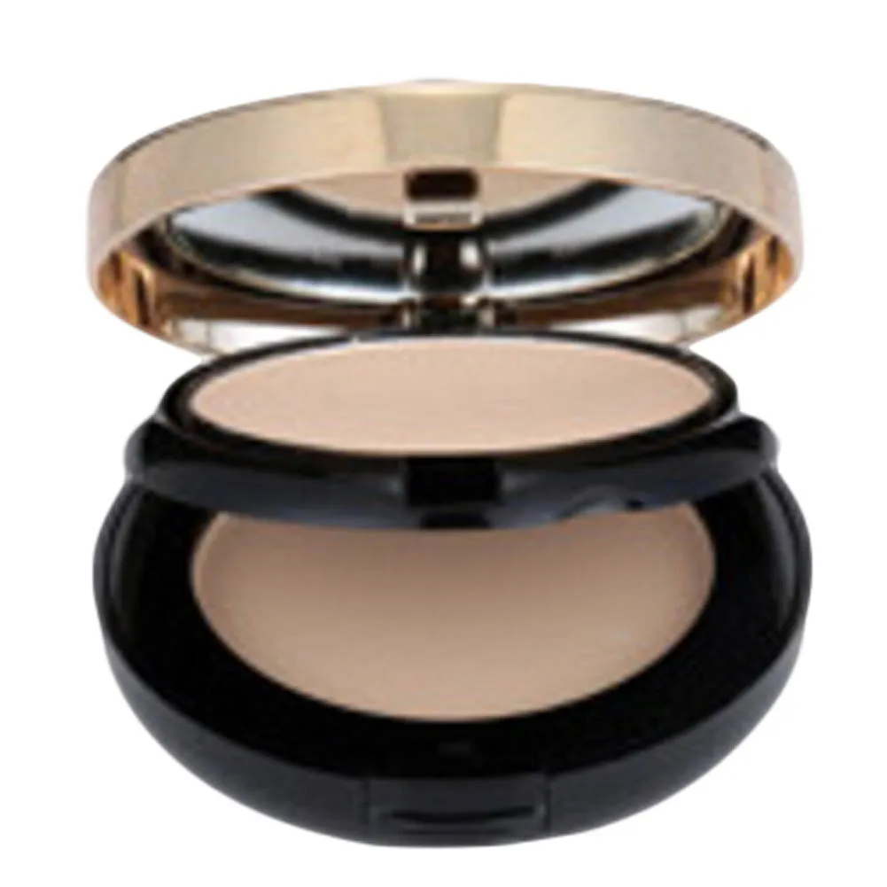 

Luxury Makeup Mineral Foundation 2 Layer Waterproof Whitening Brighten Face Matte Powder Palette Contouring Makeup