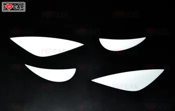 

For Toyota Aristo 160 1997-2004 eyebrows headlights eyelids car styling trim stickers cover brows eyelids trims tuning decor