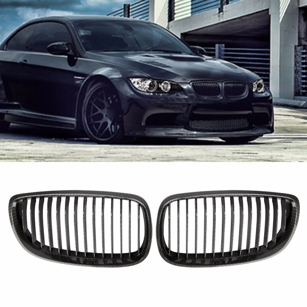 Решетки для пианино из углеродного волокна BMW 3 серии M3 E92 06 10 Стайлинг