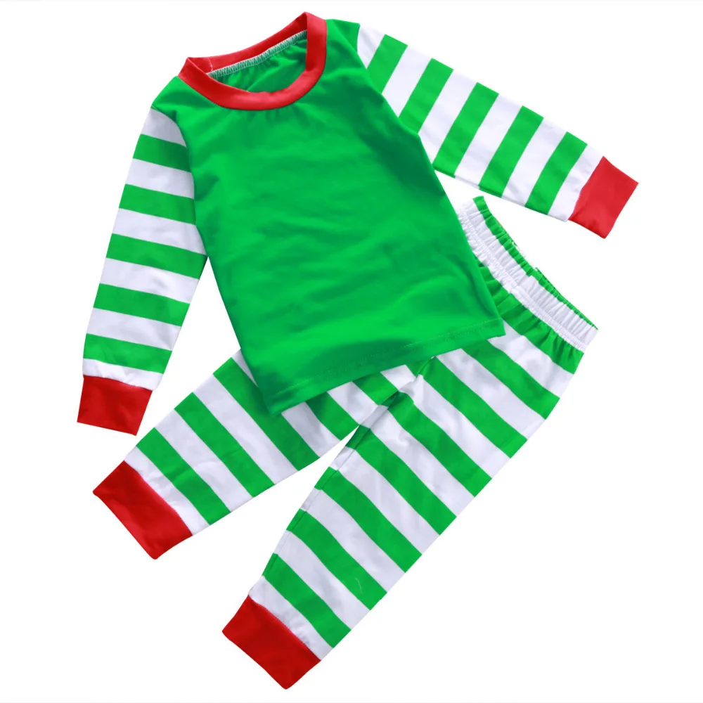 3 вида стилей одинаковые рождественские пижамы для всей семьи, пижамный комплект для детей и взрослых, одежда для сна в полоску, одежда для сна, костюм для фотосъемки