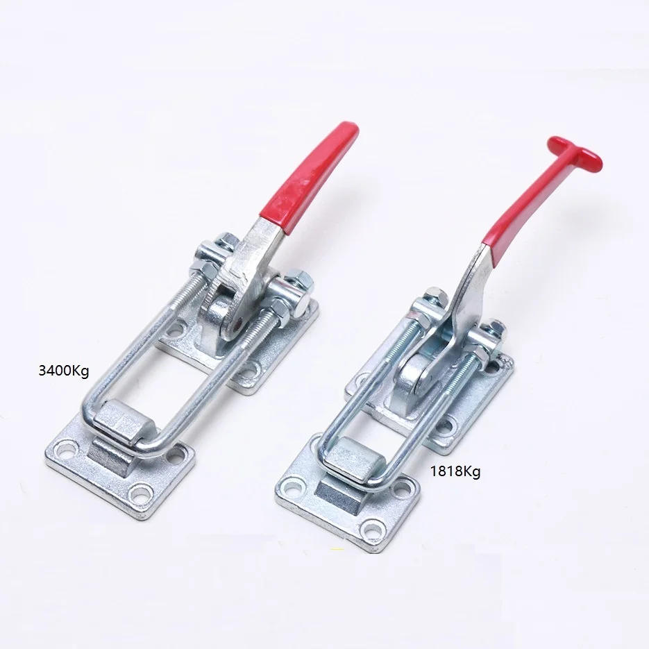 

Premintehdw Heavy Duty Adjustable Toggle Clamp Fastener Toggle Hasp Latch Trailer Quick Release Pull Latch