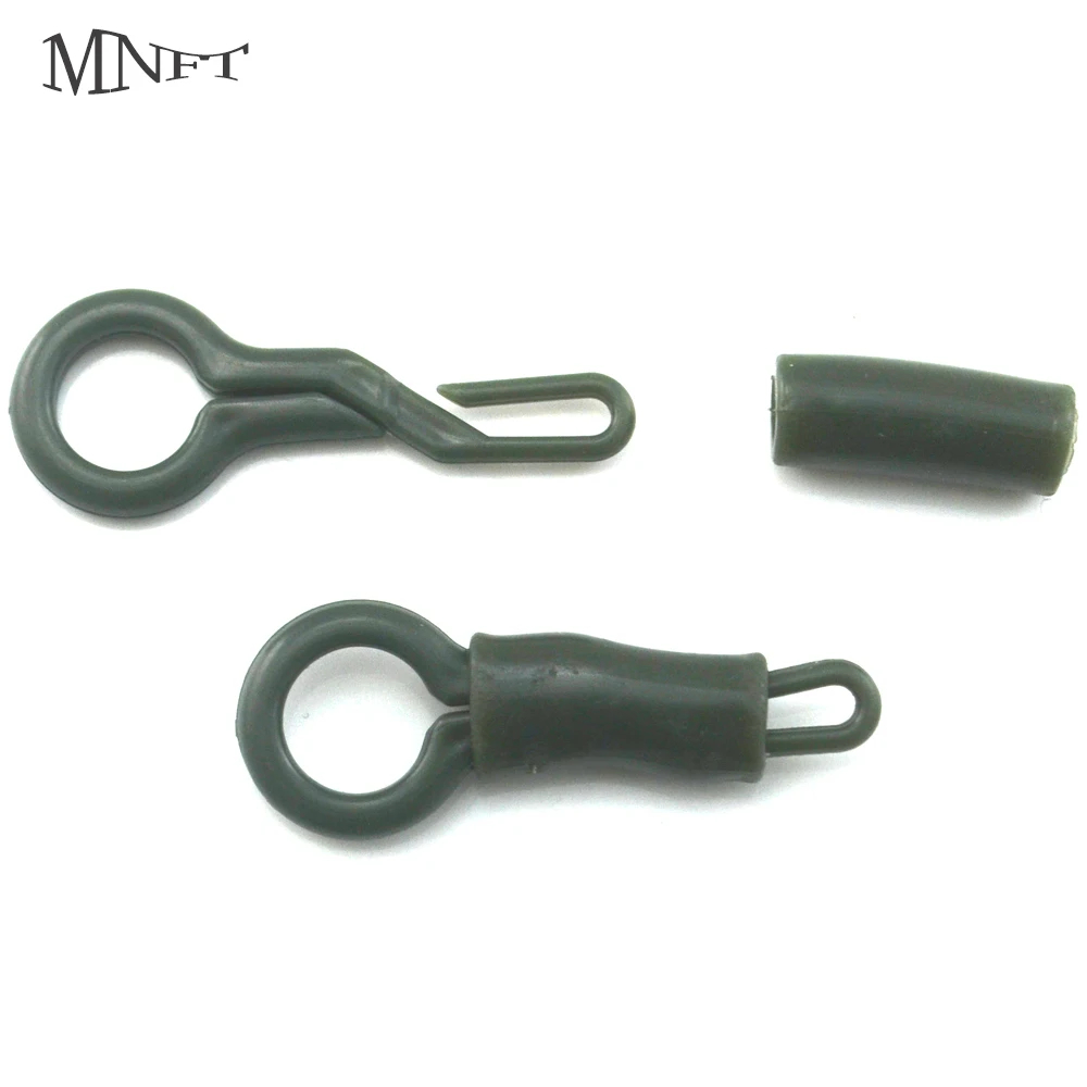 

MNFT 24 Set Fishing Back Lead Clips Durable ABS Carp Fishing Accessory Tackle Tool