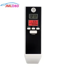 Двойной дисплей экраны цифровой дыхательный спирт тестер Автоматическое Выключение времени и температуры дисплей со звуковым оповещением рот кусок Горячий