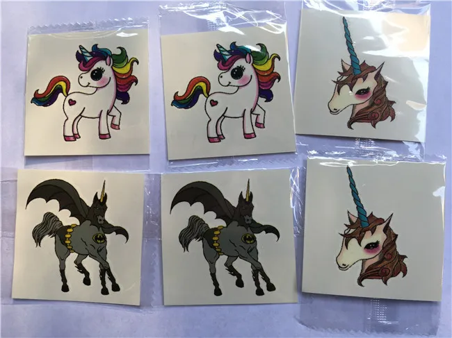 Детская мультяшная наклейка-тату на Хэллоуин, Эльза, Елена, Моана ...