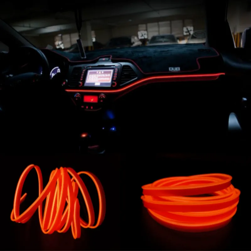 Car Cradles Atmosphere Car Interior Light 1 Meter Car