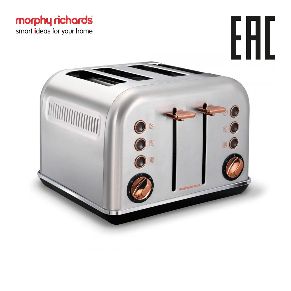 Тостер Morphy Richards Accents Rose Brushed 242105|Тостеры| |