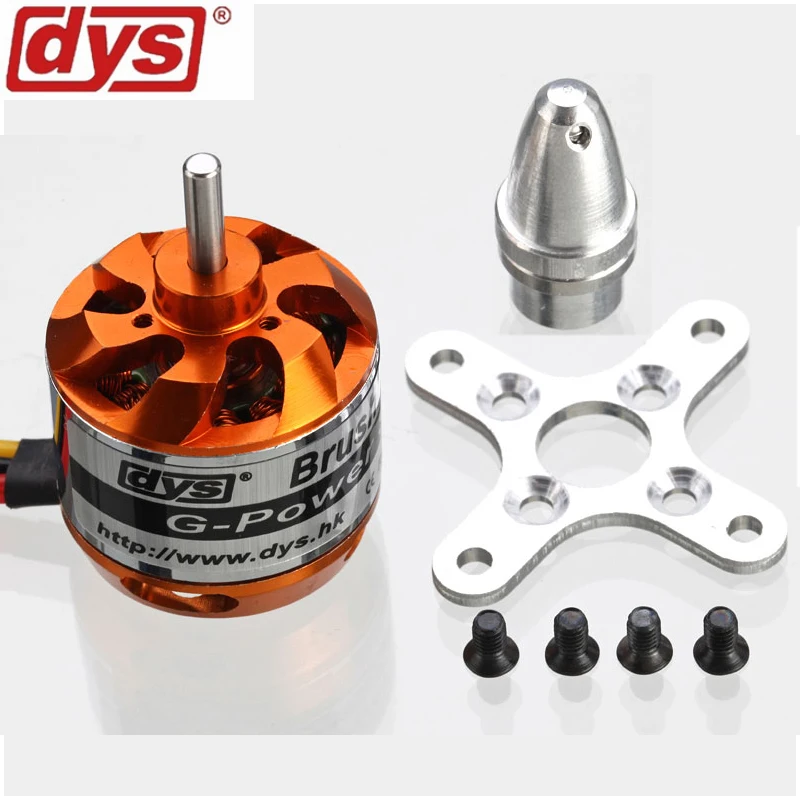 

1pcs DYS D2826 Brushless Motor 930KV 1000KV 1400KV 2200KV For RC Aircraft Plane Multi-copter Brushless Outrunner Motor