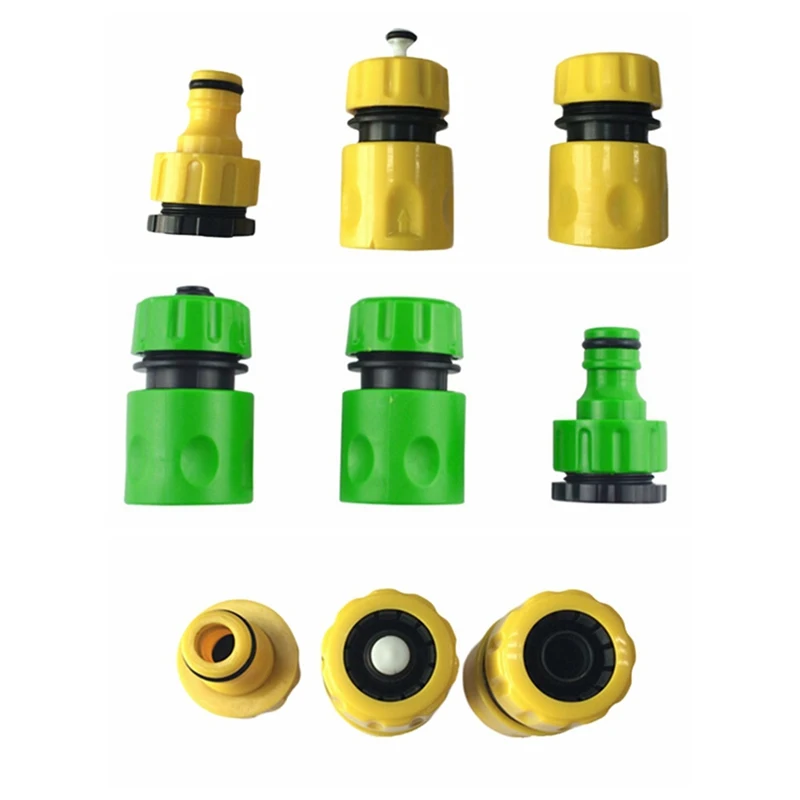 3Pcs/1set Fast Coupling Adapter Drip Tape For Irrigation Hose Connector