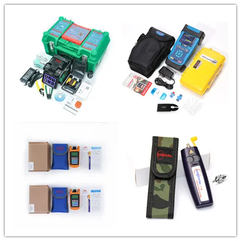 

9S Splicing Fusion Splicer Kit Komshine GX37 FTTH + 1310/1550nm 32/30dB OTDR + Optical Power Meter+Visual Fault Locator/VFL