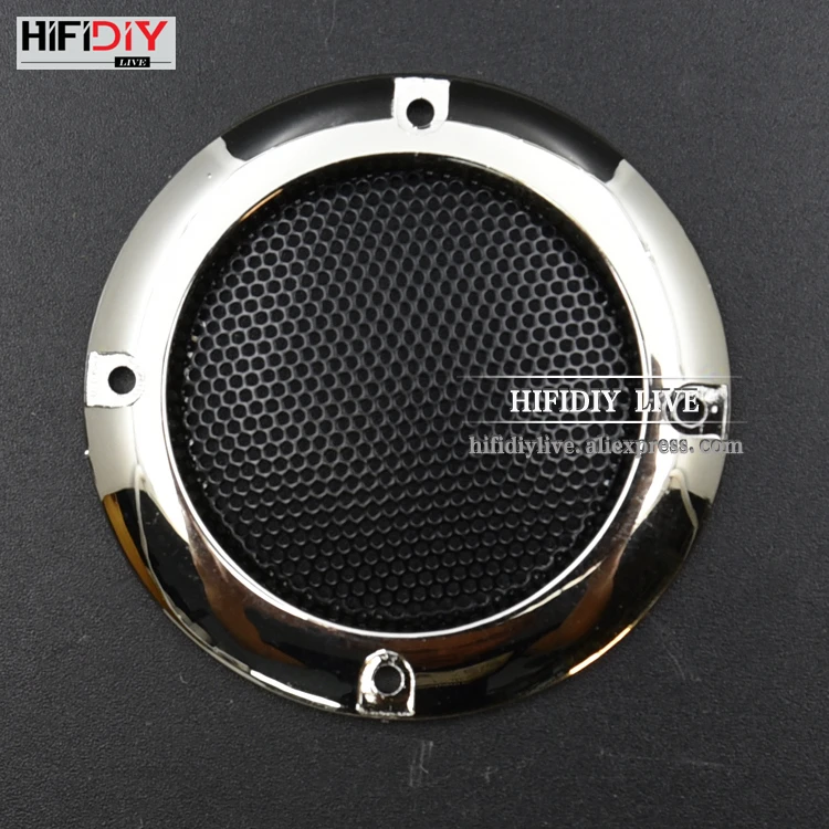 HIFIDIY LIVE 2,5 ''2 дюймов Динамик чистой крышкой высокого качества автомобиля дома Сетчатое покрытие Динамик s Пластик, металлическая оправа, очки из железной проволоки решетки