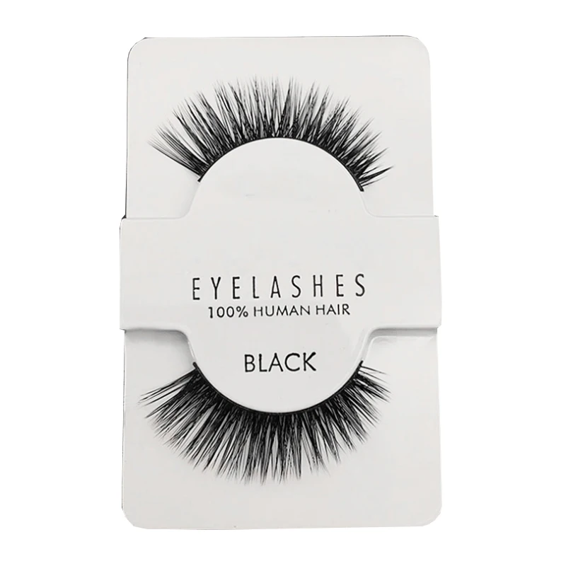 

3D Mink Lashes 1pair of Natural Long Plastic Black Full Strip Fake EyeLash Makeup False Eyelashes