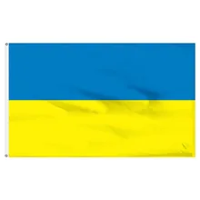 Johnin 90*150 см синий желтый мкА ukr Украины флаг для украшения