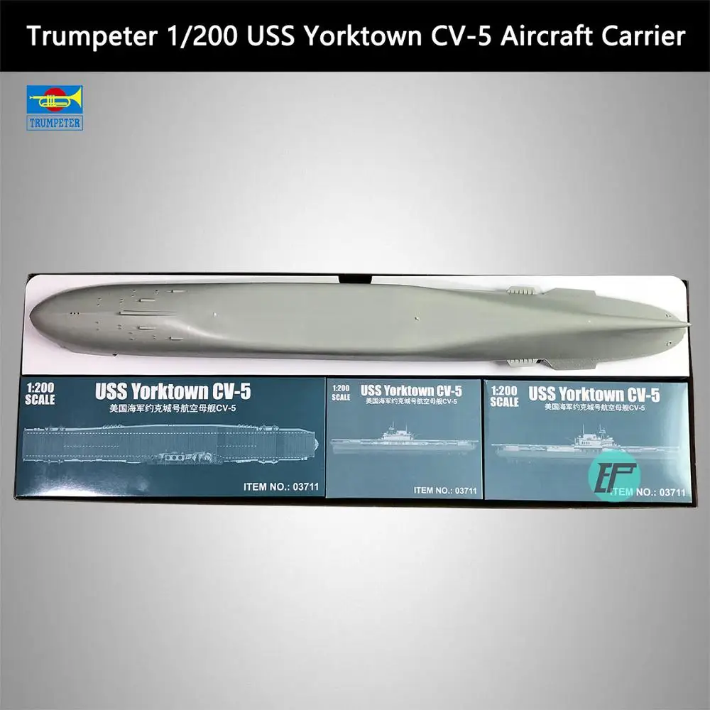 Trumpeter 1/200 USS Йорктаун CV-5 авианоситель 03711