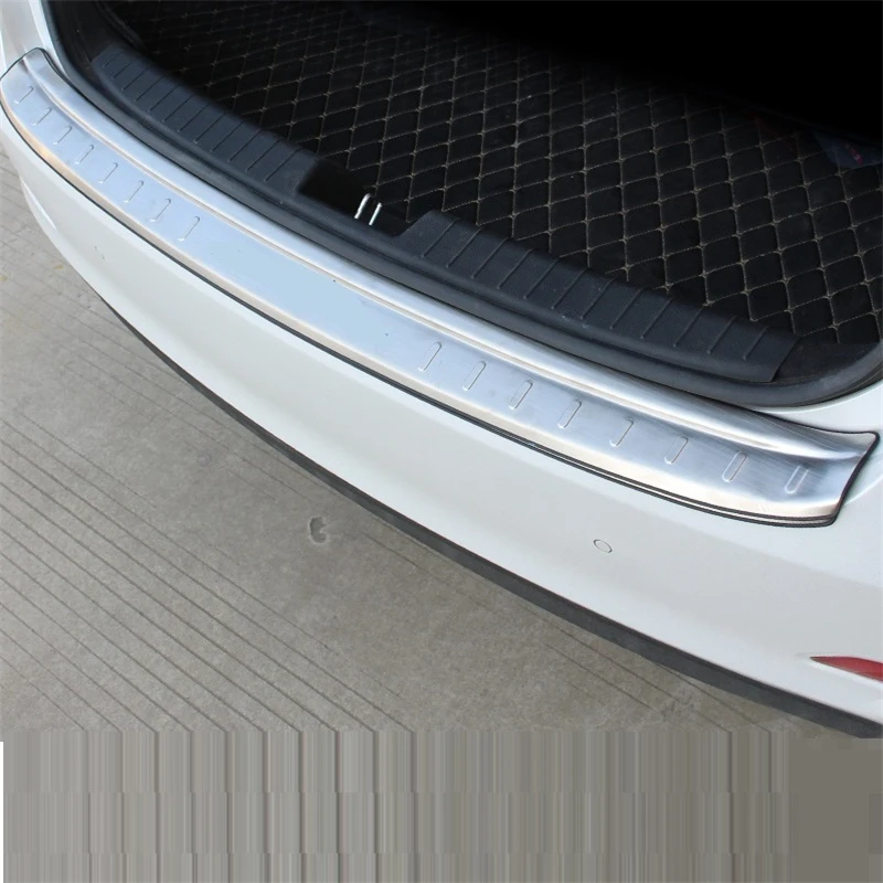 

Rear Bumper Trunk Panels exterior Excent decorative modification car styling sticker strip covers 14 15 16 FOR Hyundai Mistra