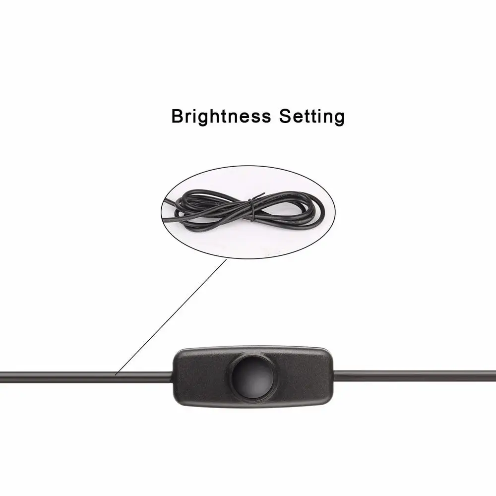  Led Selfie Ring Light for Live Stream Video Chat with Flexible Phone Holder Tripod for Iphone Smart - 32833030461