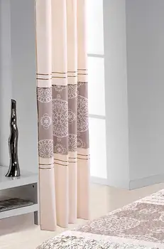 

Cortinas dormitorio decoracion hogar moderno 140x270 NOVOTEXTIL pack 2 cortinas SYROS poliester algodon empresa españa