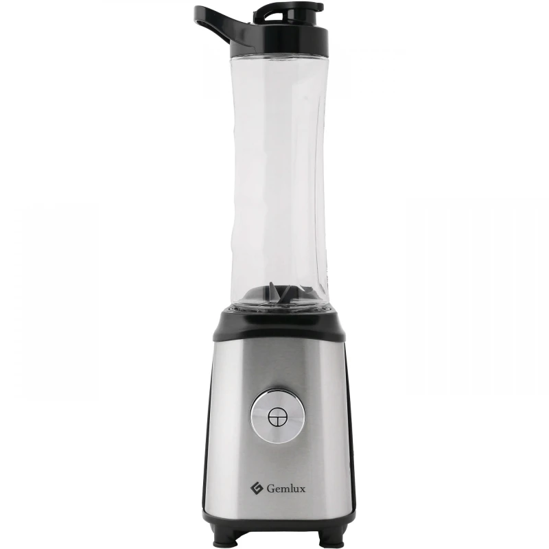 Блендер GEMLUX GL-PB-3511 (Мощность 350 Вт, объем 0.6 л, тритановый стакан с крышкой, материал корпуса - пластик и нержавеющая сталь, 4-х лопастной нож из нержавеющей стали)