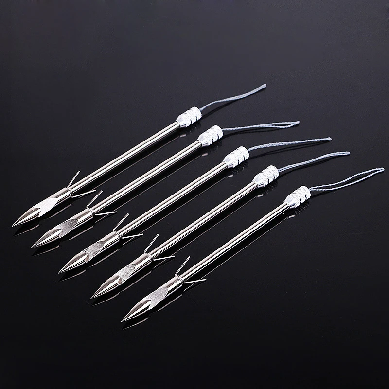 

12pcs Fishing Slingshot Arrows Stainless Steel Archery Bow for Outdoor Sports Games Professional Hunting Catapult Sling Shot new
