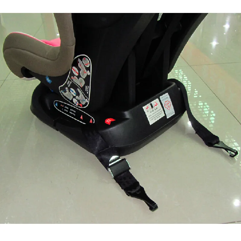 Double-Hooks ISOFIX Latch Connector Seat Belts Connection For Car Baby Seat Safe Auto Child Safety Seats