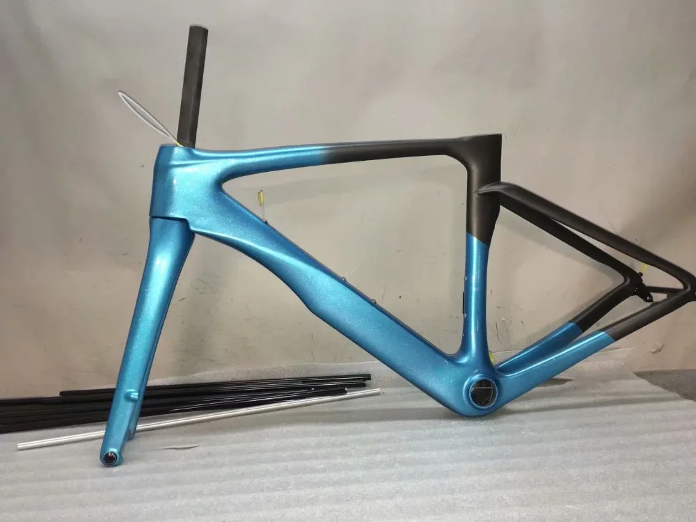 

2019 T1100 S-W Full carbon Di2 Disc brake frame 100*12mm 142*12mm road 700C frame+Handlebar+Fork+Seatpost+headset+clamp