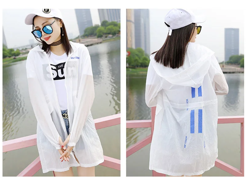 6Sun Shirt Quick Dry Sun UV Protection Women Hooded Jackets Thin Long Windbreaker Breathable Beach Cycling Hiking Sunscreen Tops