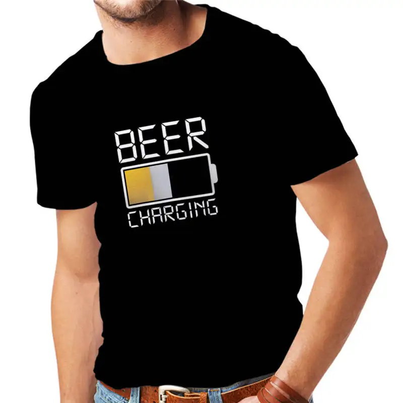 

Cheap Tees Men'S Cotton Crew Neck Short-Sleeve Vintage Beer Shirts