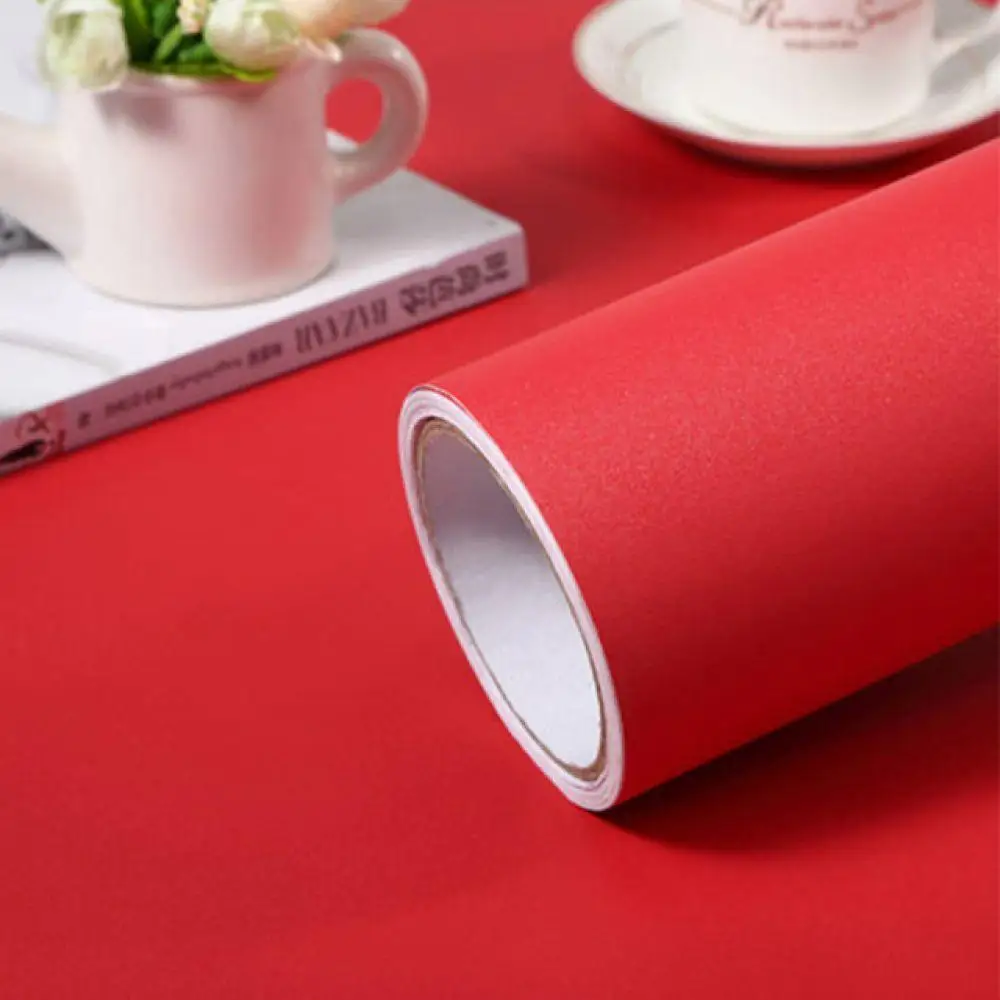 

5M PVC Waterproof Self adhesive Wallpaper for Living Room Kids Bedroom Decor Vinyl Contact Paper for Kitchen Cabinets