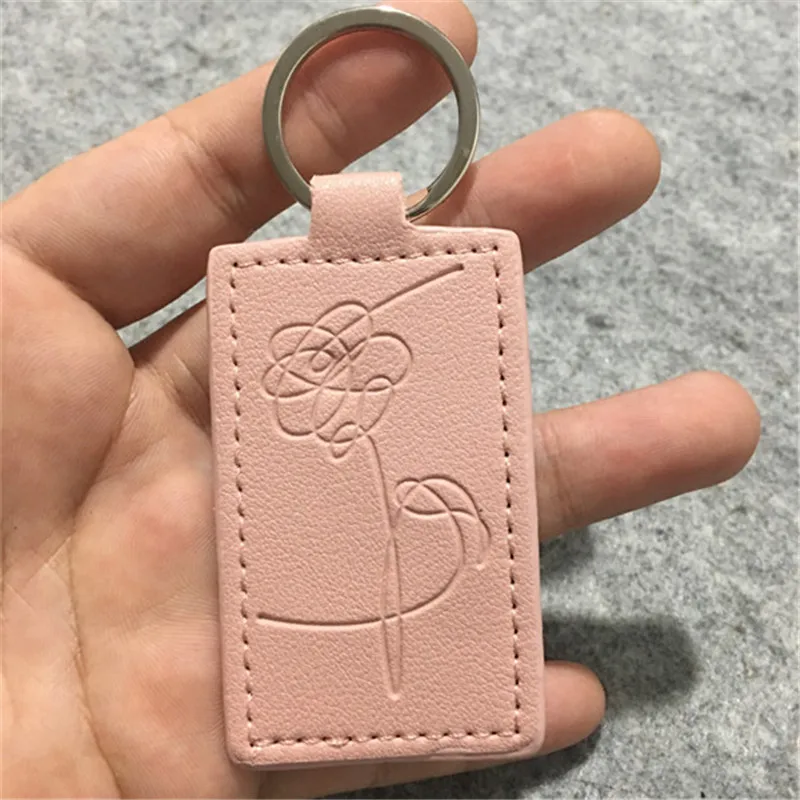 

KPOP LOVE MYSELF YOURSELF KEYRING LM002 JUNG KOOK JIMIN JIN SUGA RM J-HOPE PU Key Chain YG092