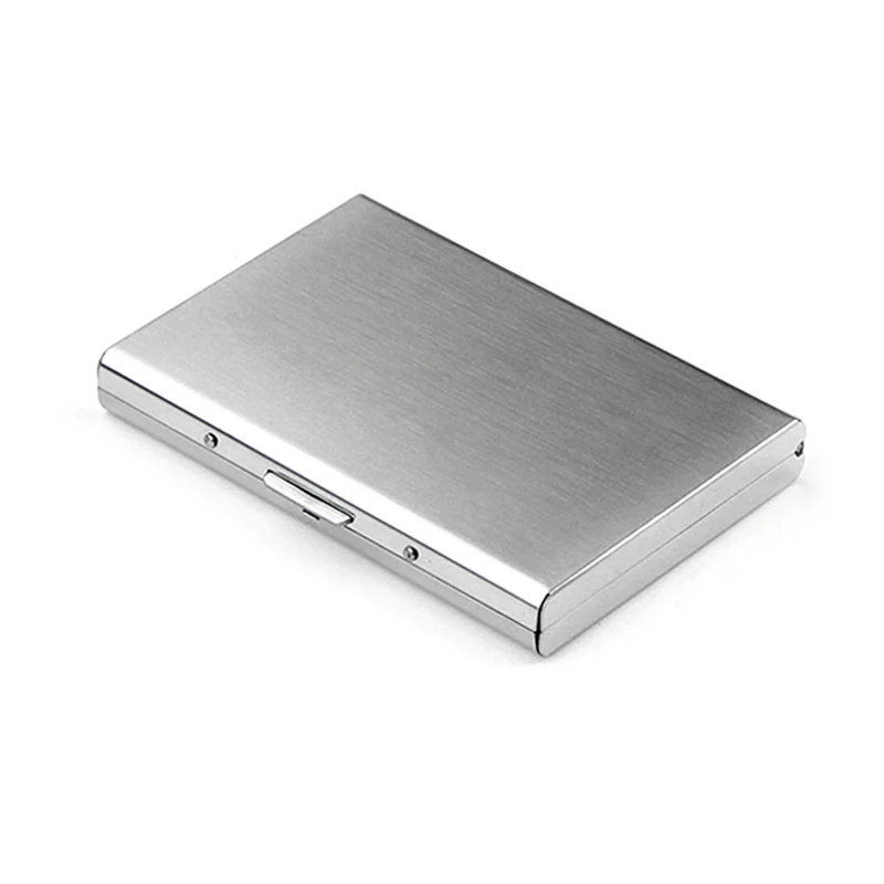 viagem id titular do cartão rfid carteira caso metal porte carte