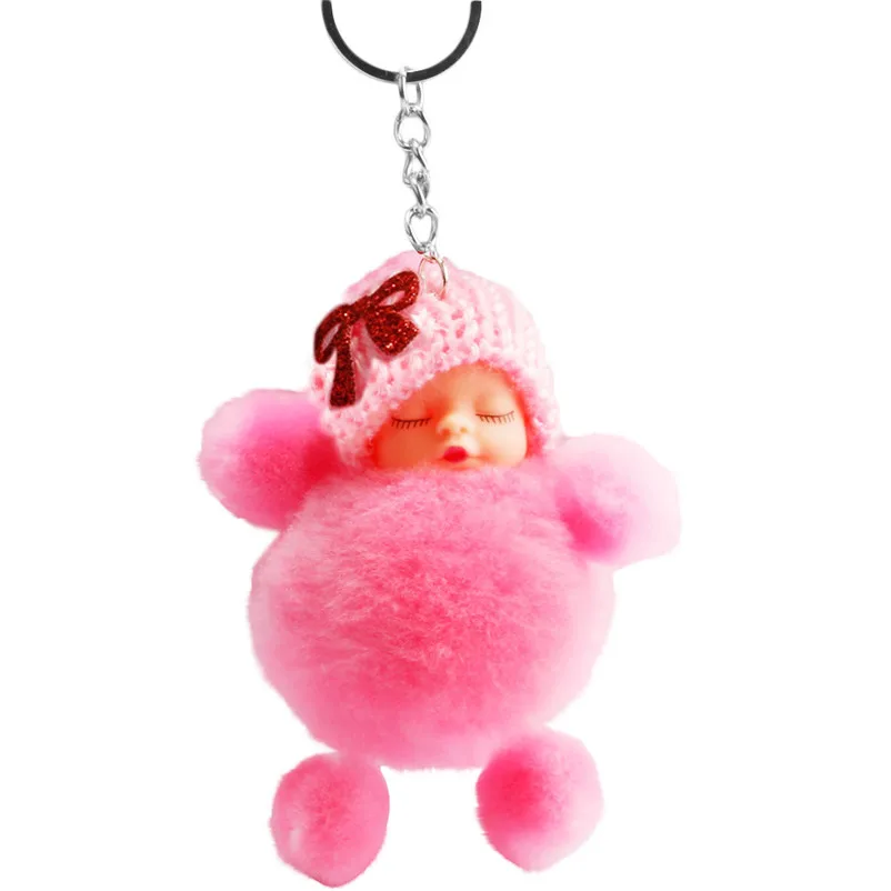 Lindo bebé durmiendo pajarita mullida felpa muñeca kawaii llavero clave anillo mini juguete juegos didacticos infantiles 3no16 Lindo bebé durmiendo pajarita mullida felpa muñeca kawaii llavero clave anillo mini juguete juegos didacticos infantiles 3no16
