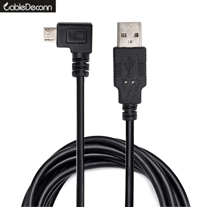 2 шт. микро USB для передачи данных tansfer зарядный кабель левый Угловой 90 градусов