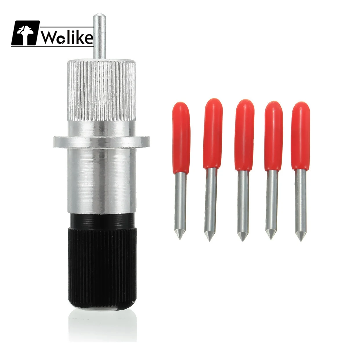 Wolike 1pcs Blade Holder + 5pcs 45 Degree Tool Set For Roland Vinyl Plotter Cutter Roland Vinyl Cutter Power Tools Wolike 1pcs Blade Holder + 5pcs 45 Degree Tool Set For Roland Vinyl Plotter Cutter Roland Vinyl Cutter Power Tools