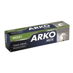 2X унисекс, лицо, мужской крем для бритья увлажняющий Arko 3,4 oz 100 мл