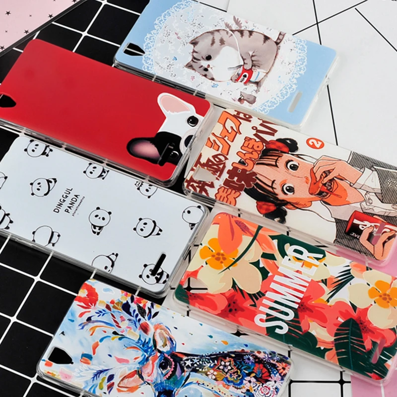 Huawei P10 lite Case Cover TPU Case For Huawei P10 lite Phone Cover Sweet Floral Cute Cat TPU P10 lite Soft Case Fashion 100%   5