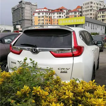 

For CR-V CRV Spoiler ABS Primer Unpainted Color Rear Spoiler For CR-V CRV Spoiler 2017 Need Dismantling the original lamp
