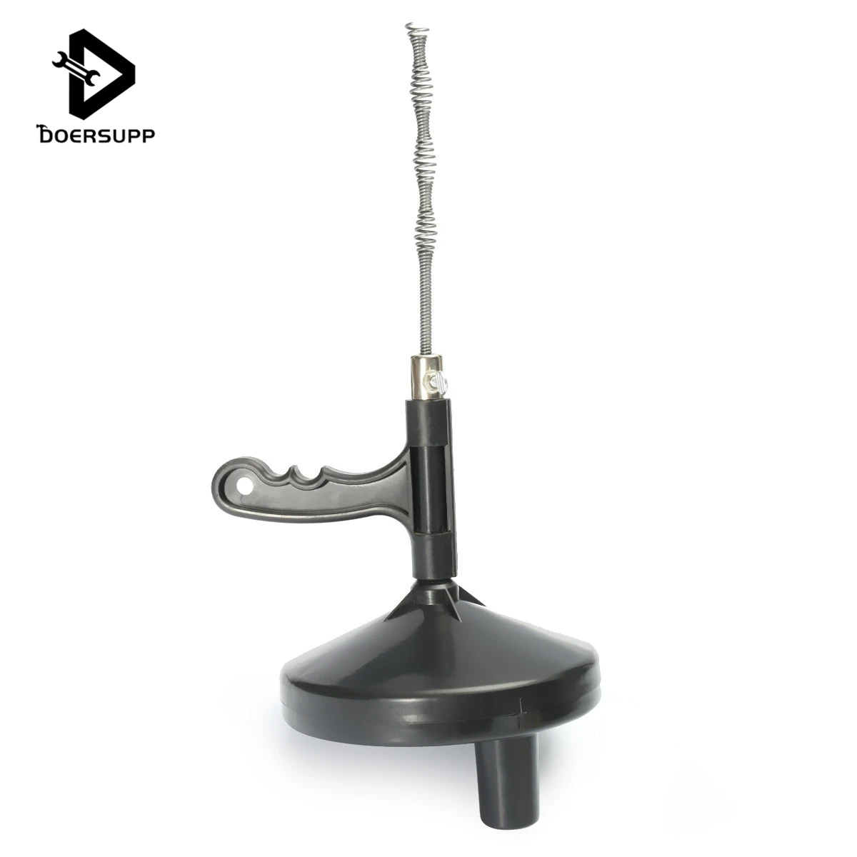 

Doersupp Drain Cleaner 1/4" inch x 13' ft Portable Sewer Clog Cable Auger Plumbing for Bathroom Kitchen Removal Tools