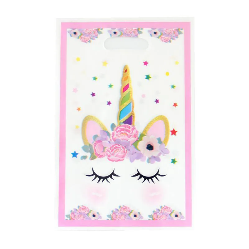 

10pcs/pack Cartoon Unicorn gift bag candy/loot bag favor party festival&event birthday decoration boy favor party supplies