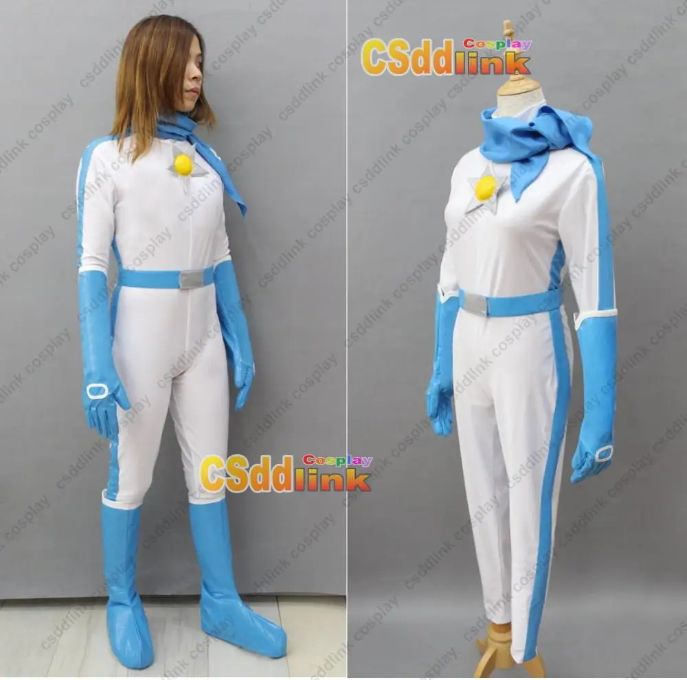 Mario Kart 8 Rosalina Косплей Костюм с золотой короной | Тематическая одежда и униформа