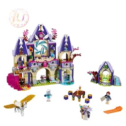 Бела 10415 девочек Skyra таинственный Небесный замок, домик блоки комплект игрушки для детей Совместимые 41078 подарки на день рождения 809 шт